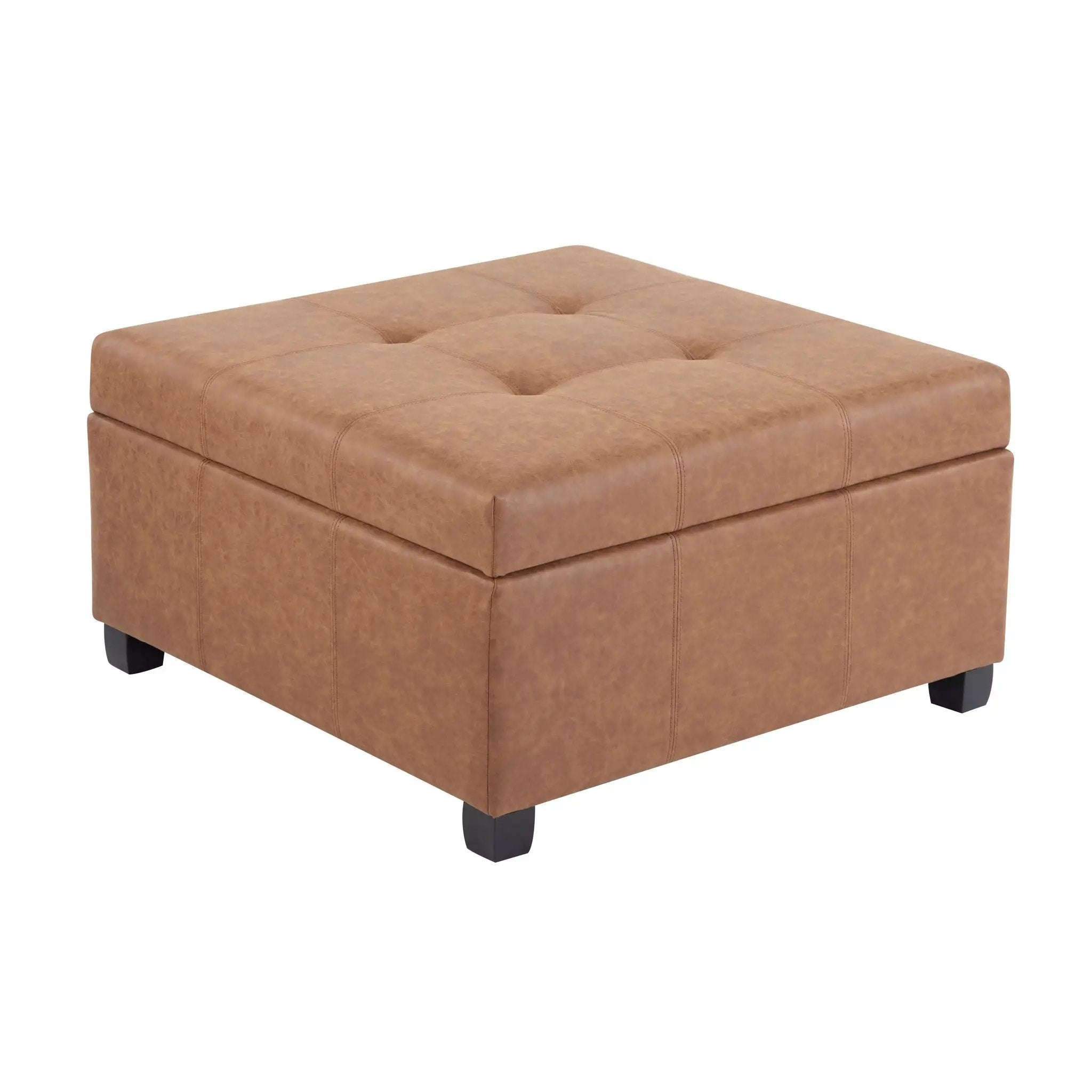 35" Square Storage Ottoman by HouseOfZazla