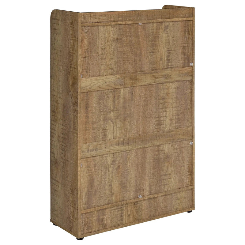 Denia 3-tier Engineered Wood Shoe Cabinet Mango by Unique Piece Furniture