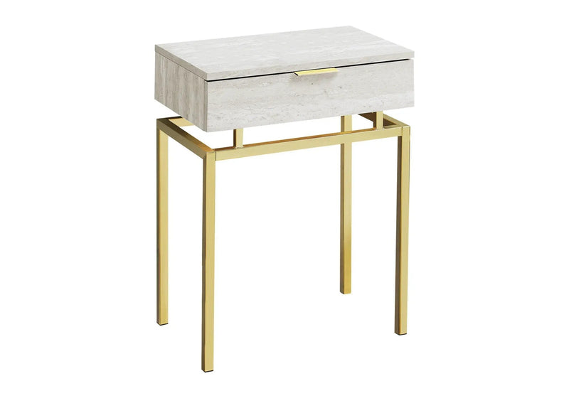 Spacious Table Top Accent Side Table with Storage Drawer by HouseOfZazla