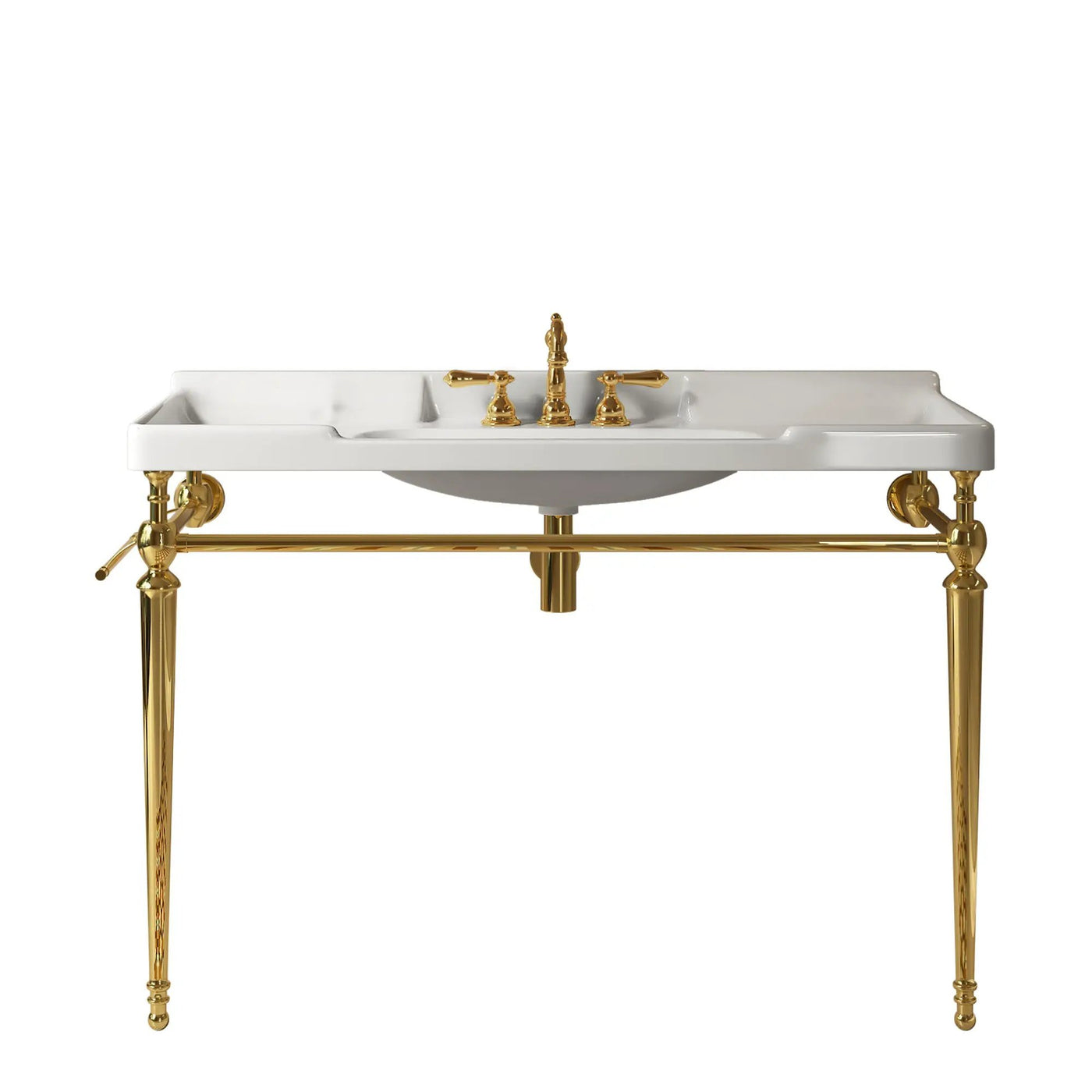 VICI 48" Bathroom Console Sink, Wall-Mounted by HouseOfZazla