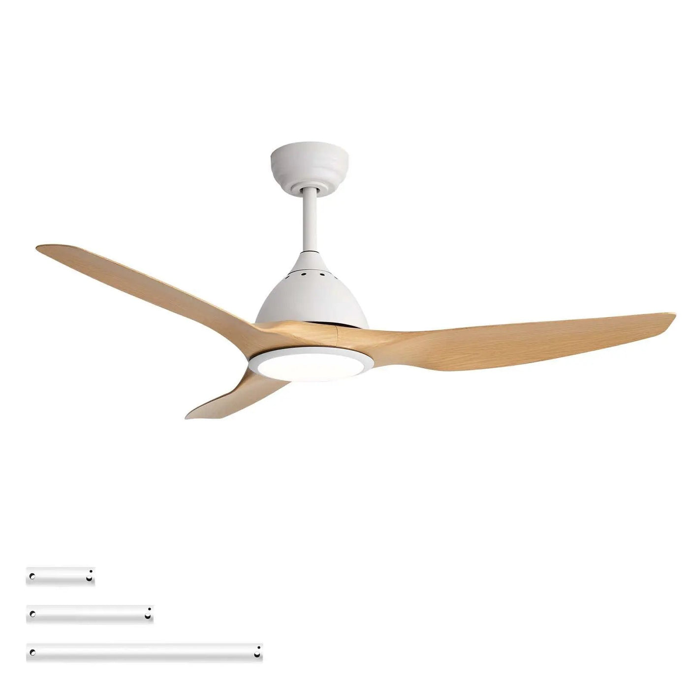 Bredoom Ceiling Fan With Remote Control And LED Light by HouseOfZazla