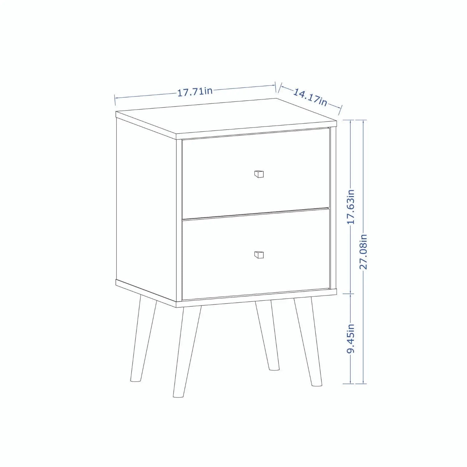 Liberty - Nightstand & 2 Drawers