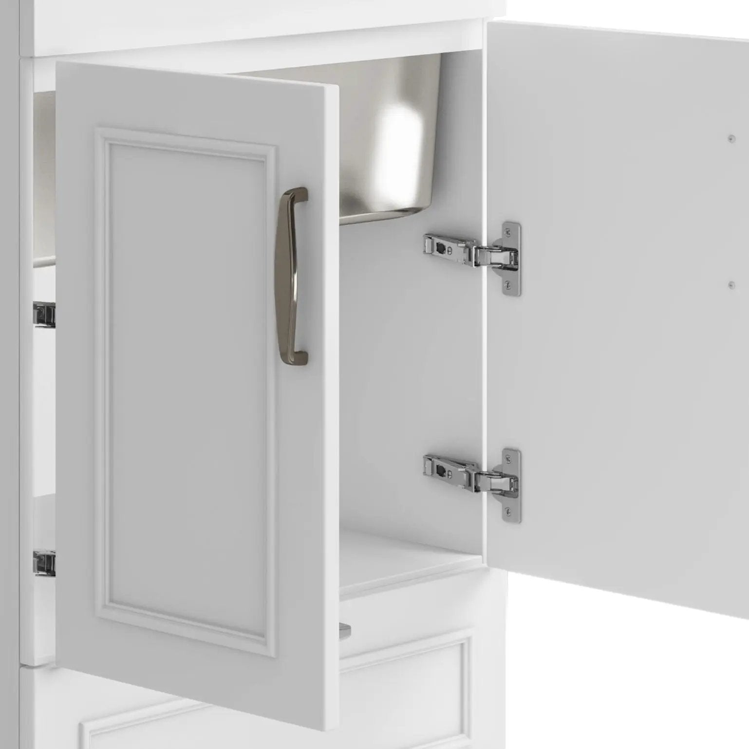 Cardinal - Laundry Cabinet With Faucet And Sink - White - Wood by HouseOfZazla