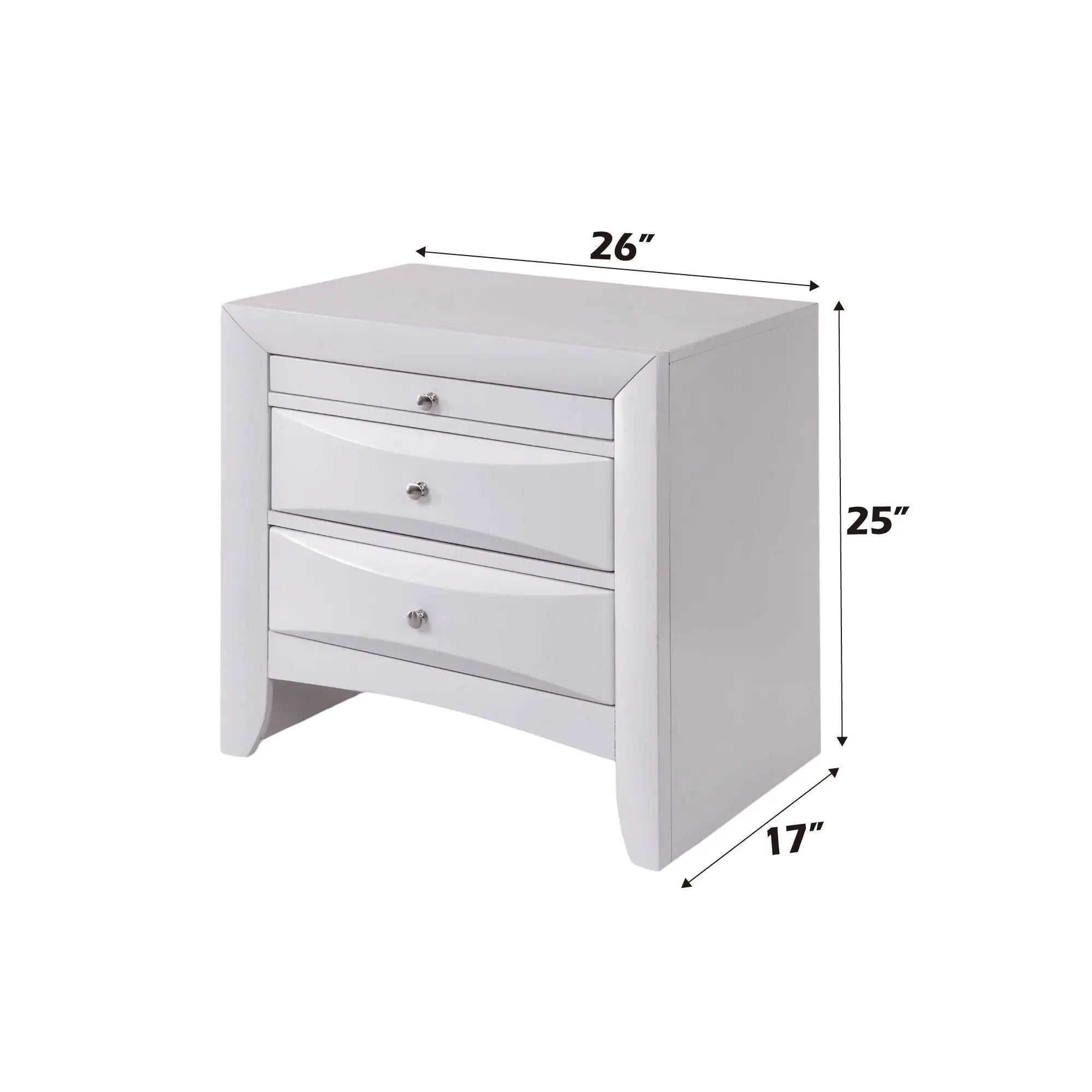 Ireland - Elegant Design Nightstand by Unique Piece Furniture