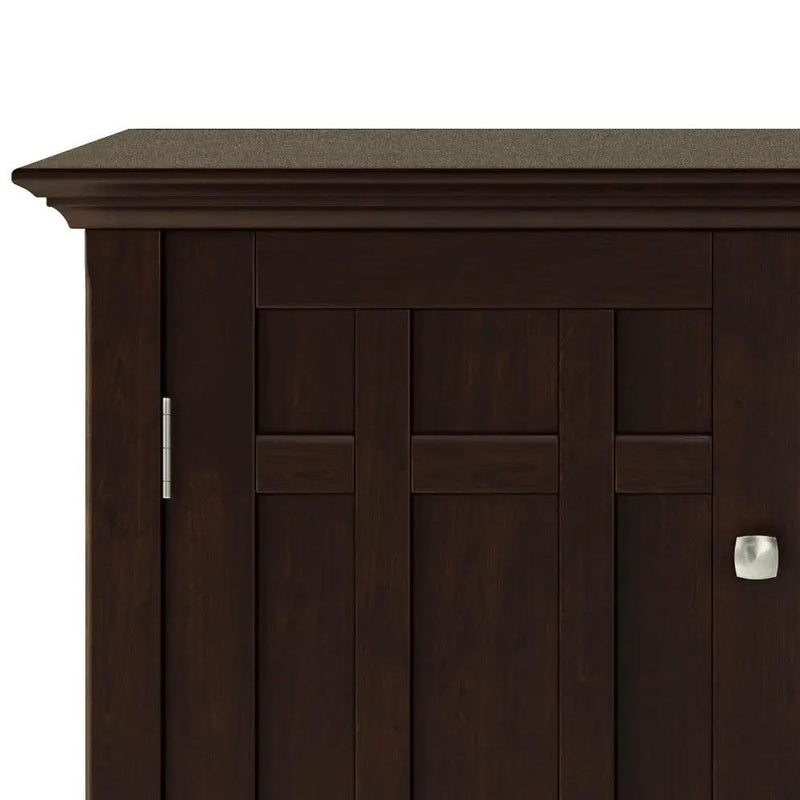 Bedford - Sideboard Buffet And Wine Rack - Dark Chestnut Brown by Unique Piece Furniture