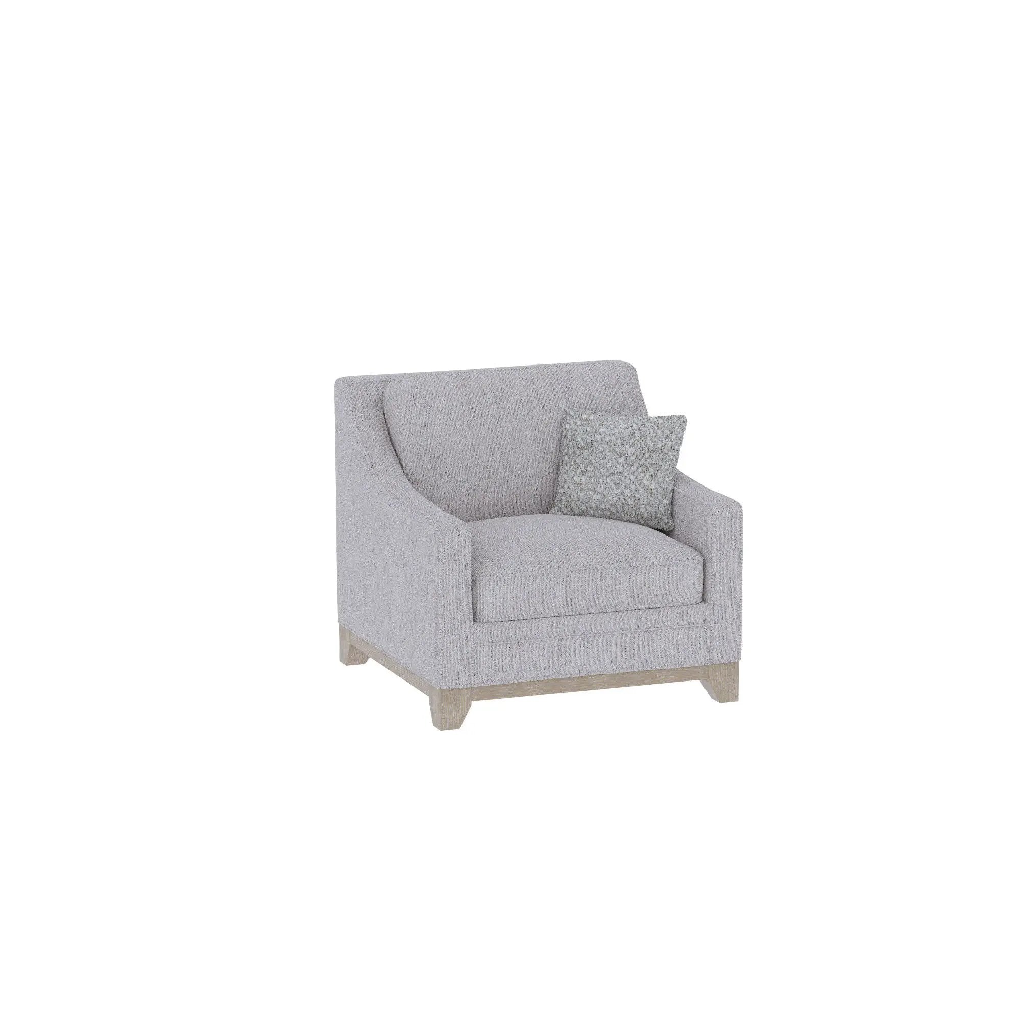 Lounge Chair With Casual Accent - Gray by HouseOfZazla