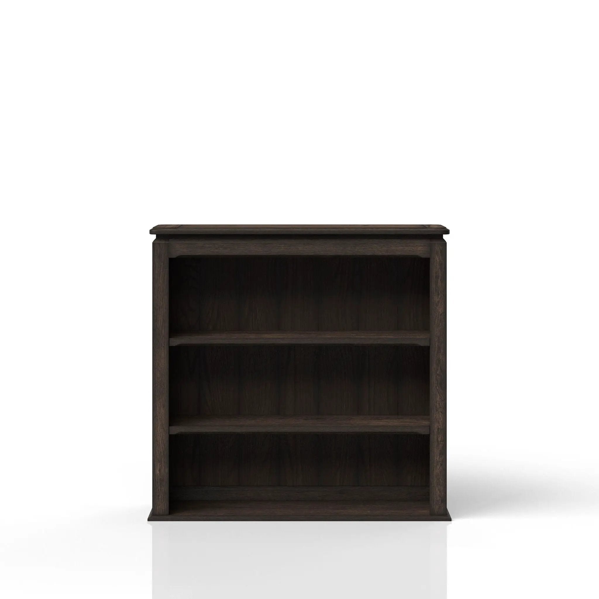 2 Shelf Bookcase Hutch - Chocolate by Unique Piece Furniture