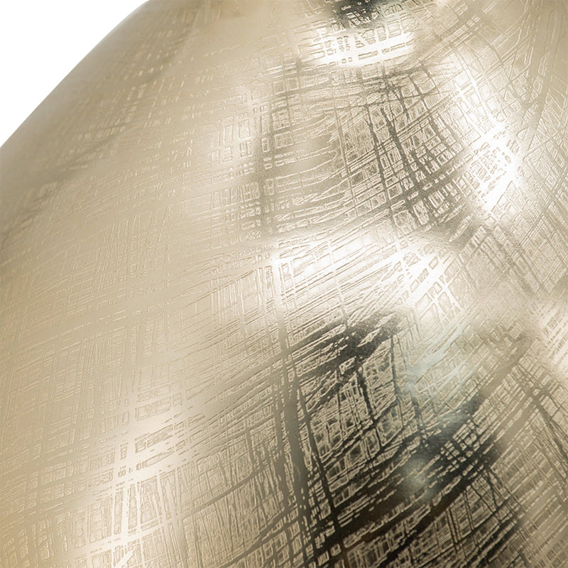 8.5x8.5x18.5 Aluminum Vase by HouseOfZazla