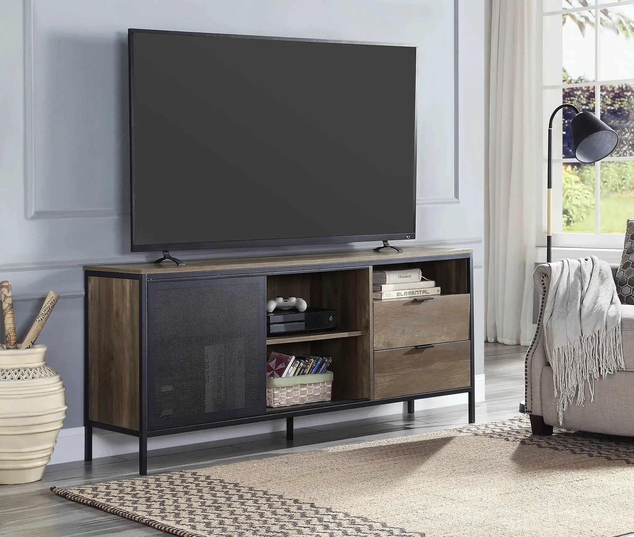 Nantan - Rustic TV Stand by HouseOfZazla