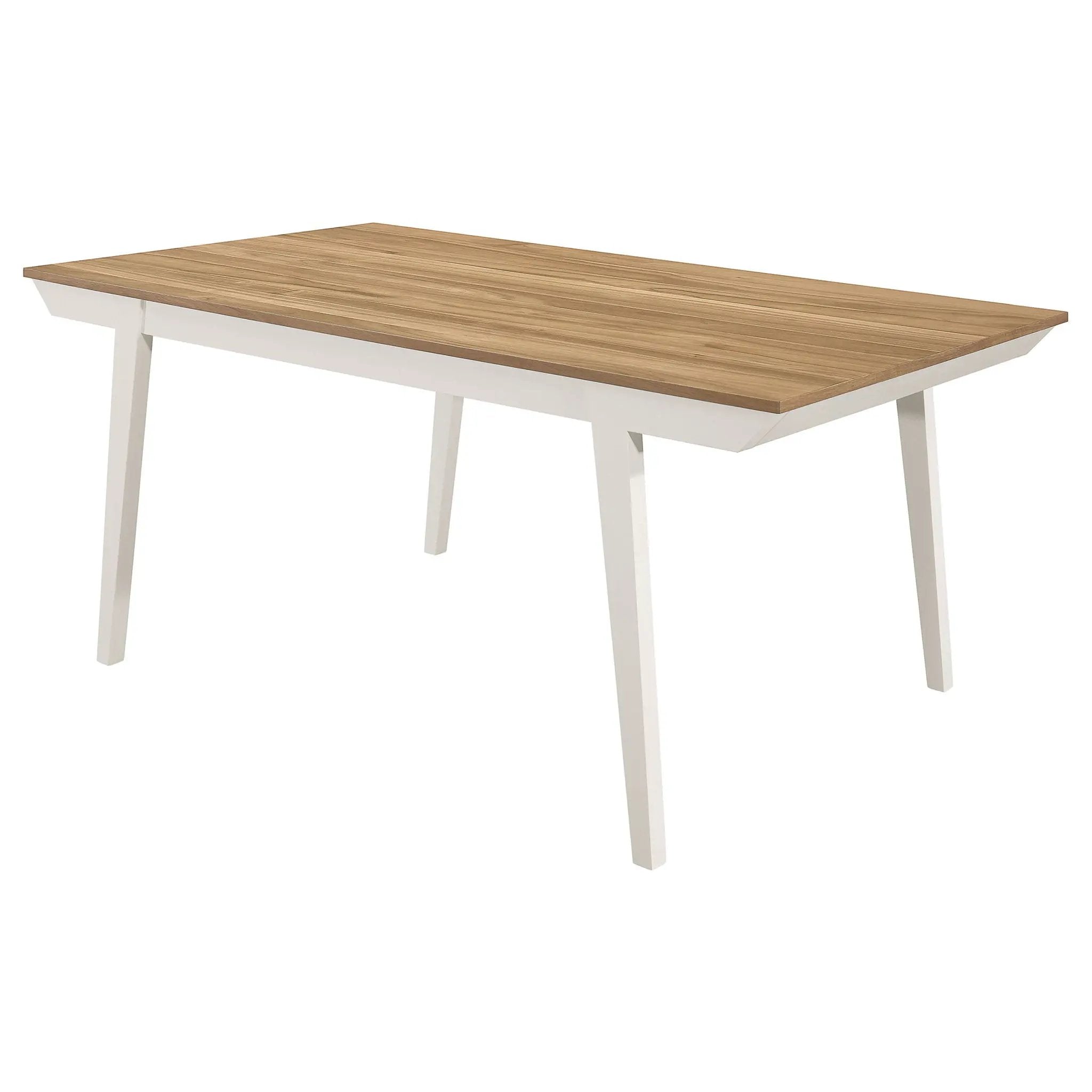 Prospect - Dining Table With Flared Leg - Natural by HouseOfZazla