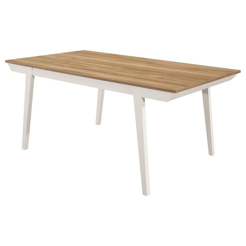 Prospect - Dining Table With Flared Leg - Natural by HouseOfZazla
