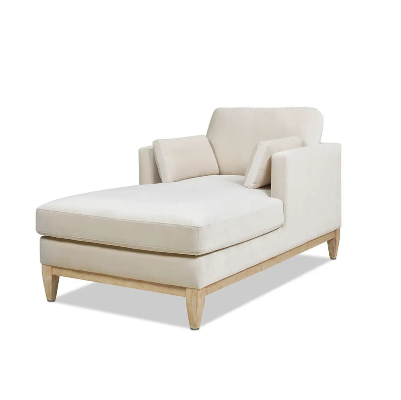 Knox - Modern Farmhouse Chaise Lounge Chair by HouseOfZazla