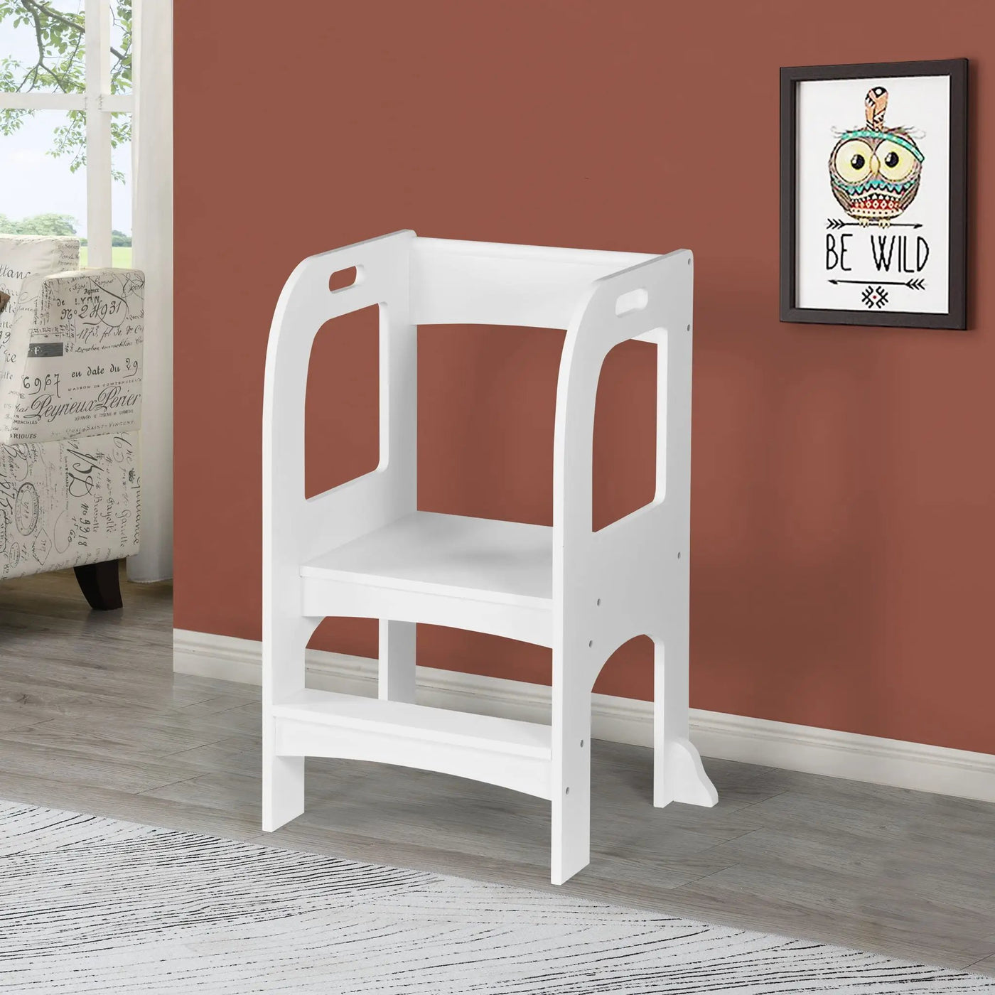 Child Standing Tower, Step Stool For Kids, Toddler Step Stool For Kitchen Counter by Unique Piece Furniture