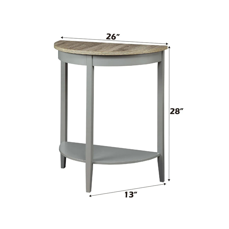 Justino - Console Table - Gray / Oak by Unique Piece Furniture