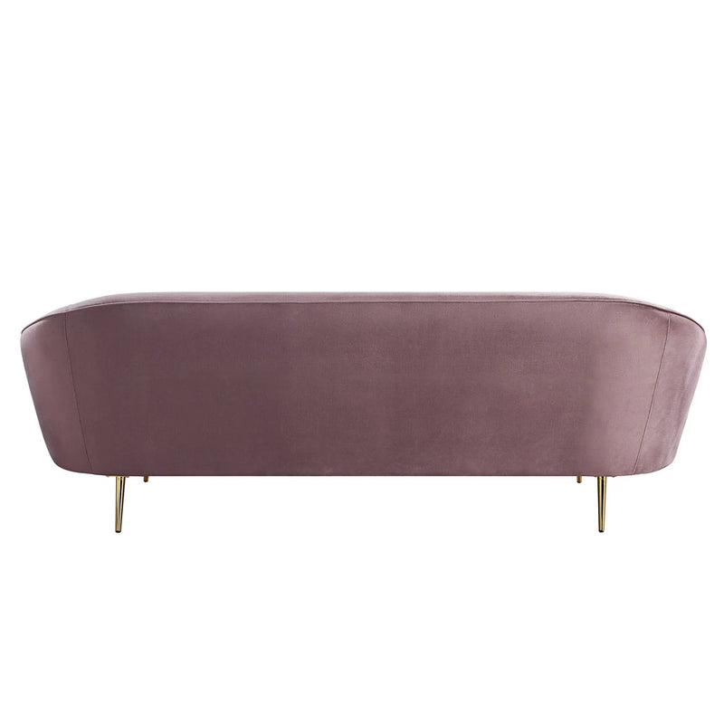 Abey - Sofa - Pink Velvet by Unique Piece Furniture