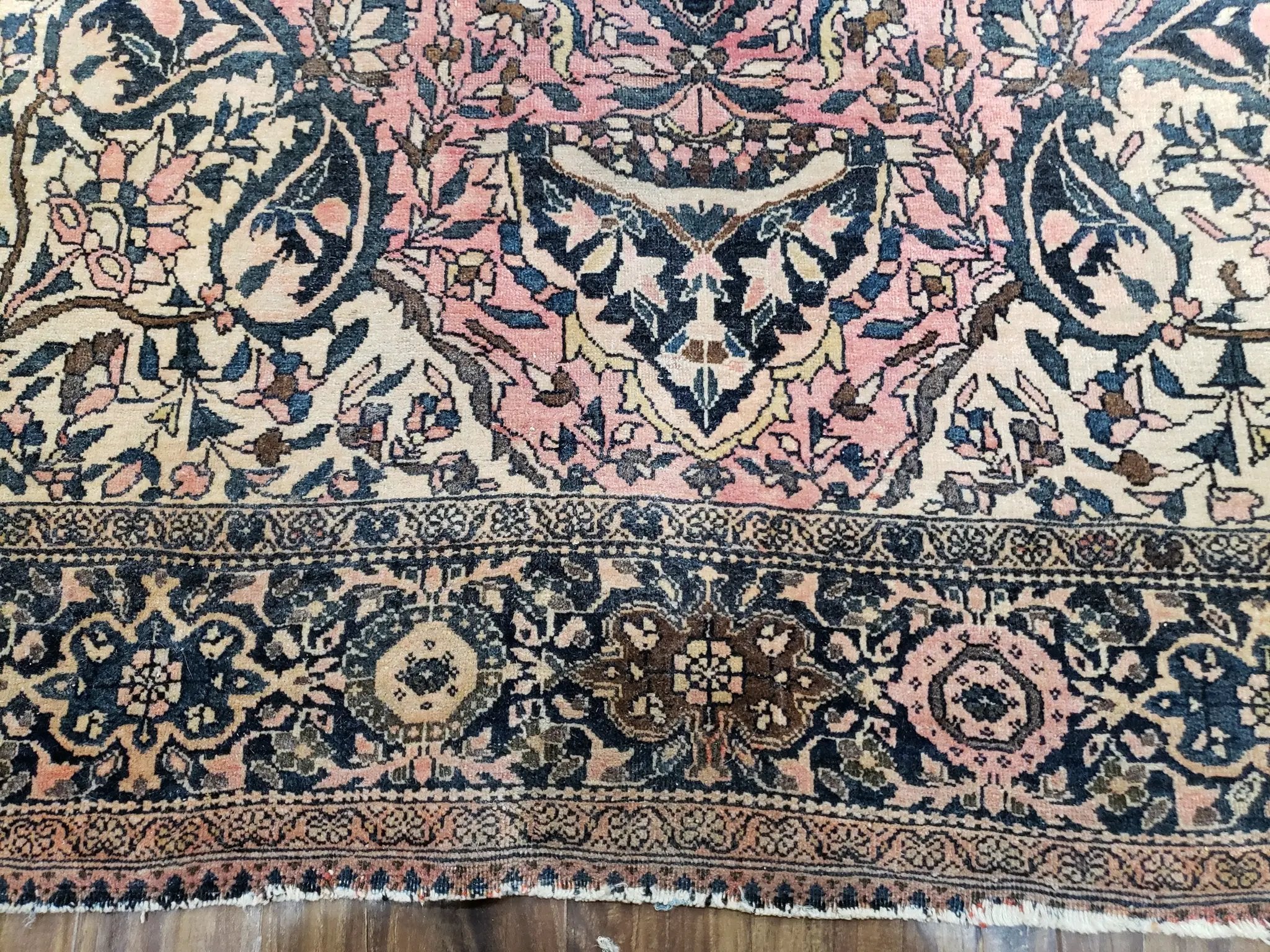 Antique Persian Farahan Rug, 4'1" x 6' 5" by Jewel Rugs