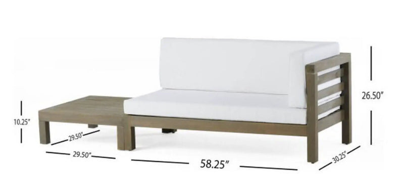 Oana Corner Bench And Coffee Table by HouseOfZazla
