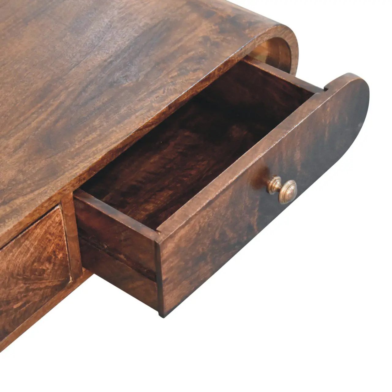 Wall Mounted Console Table - Walnut by HouseOfZazla