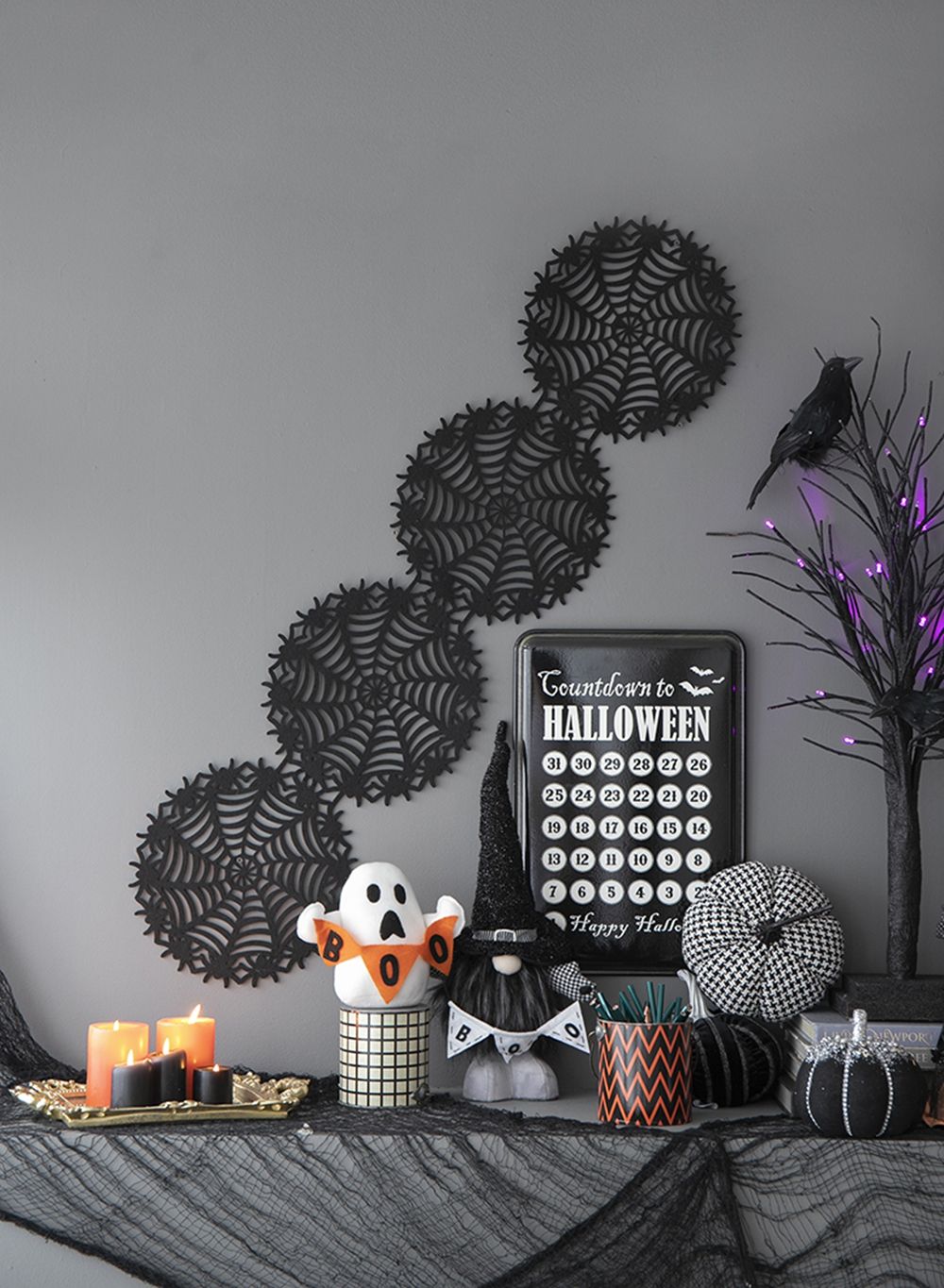 Plaid Pumpkin Decor, For Holiday Halloween Decoration by HouseOfZazla