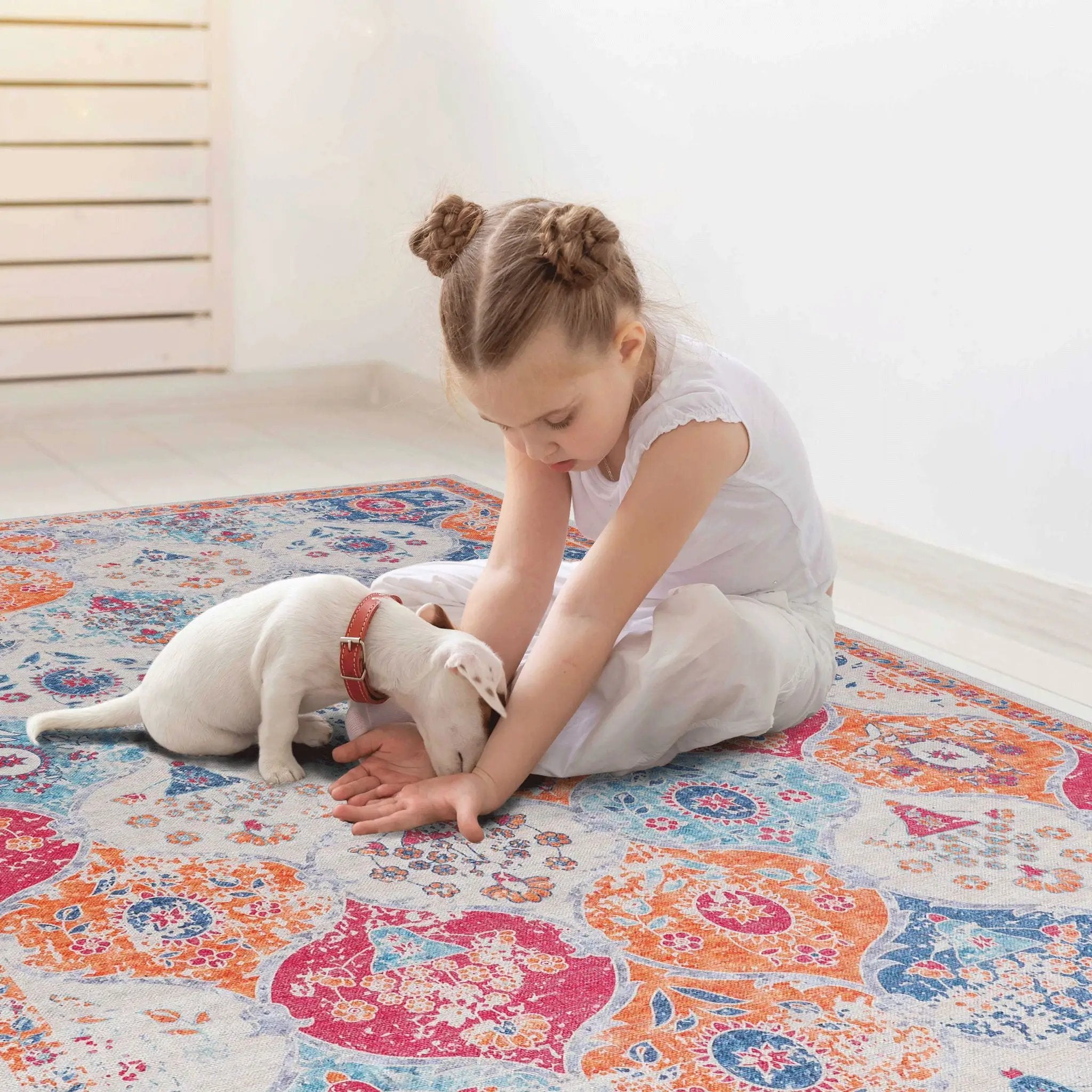 Maval - Stunning Washable Area Rug by Unique Piece Furniture