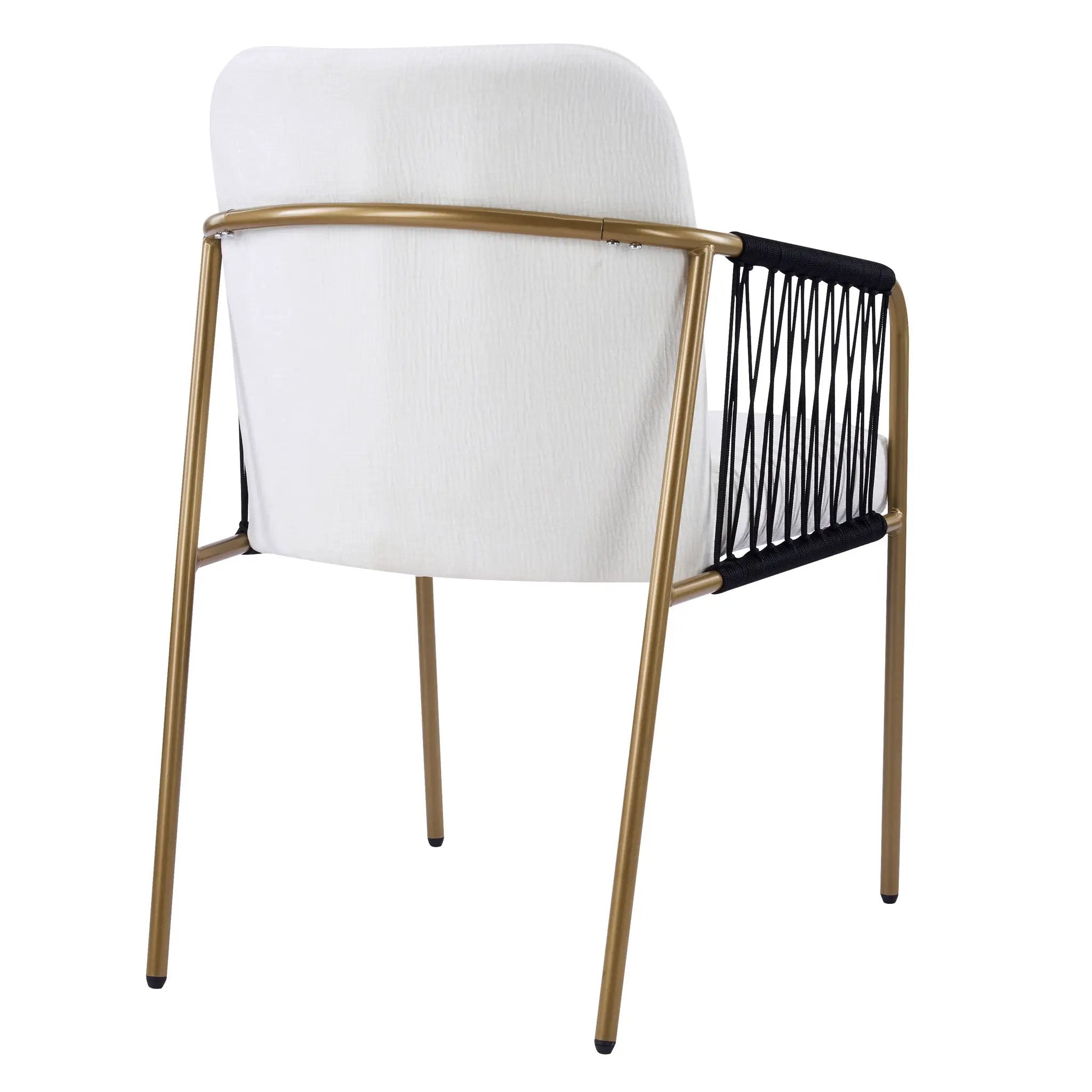 Modern Glam Upholstered Dining Chairs (Set of 2) by HouseOfZazla