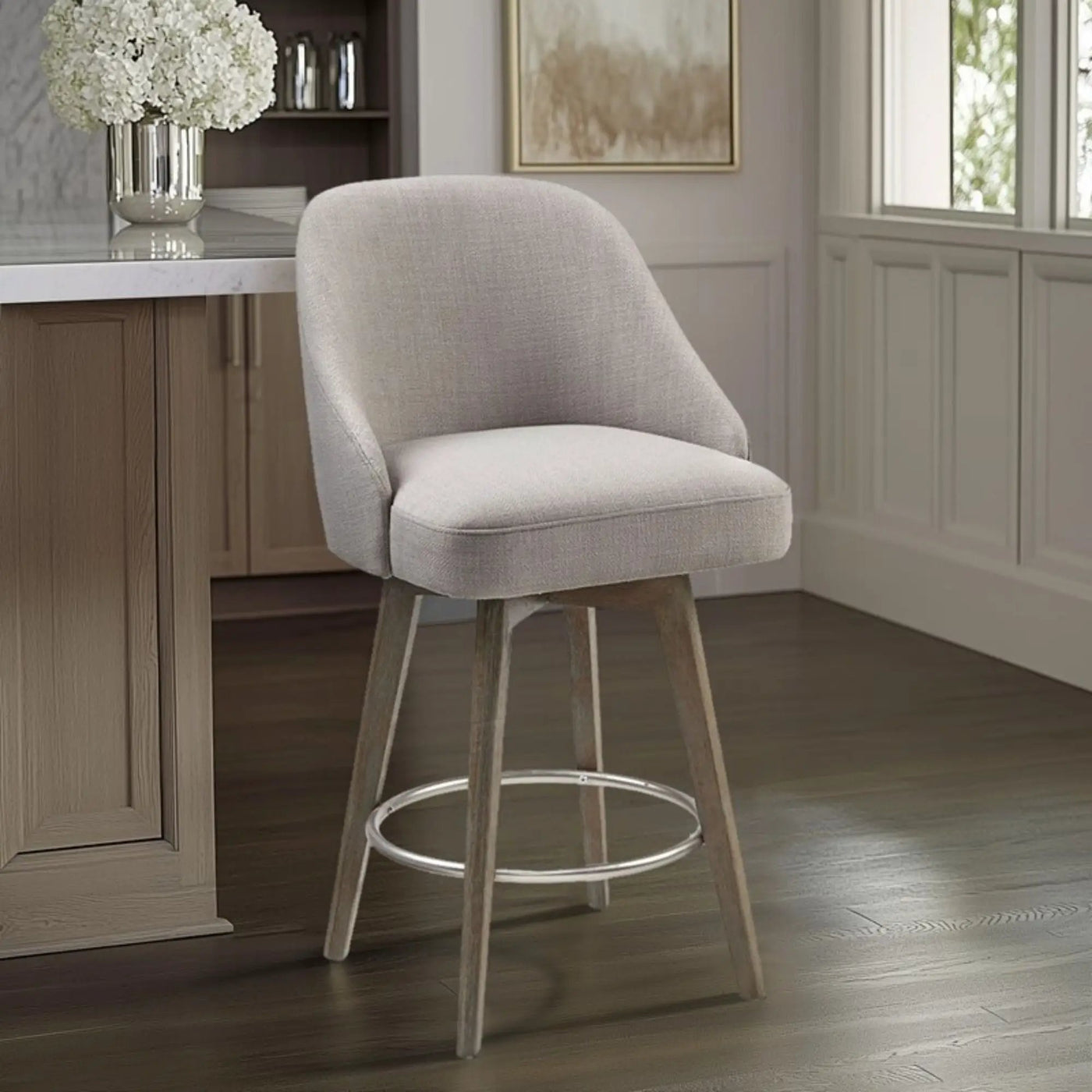 Counter Stool With Swivel Seat by HouseOfZazla