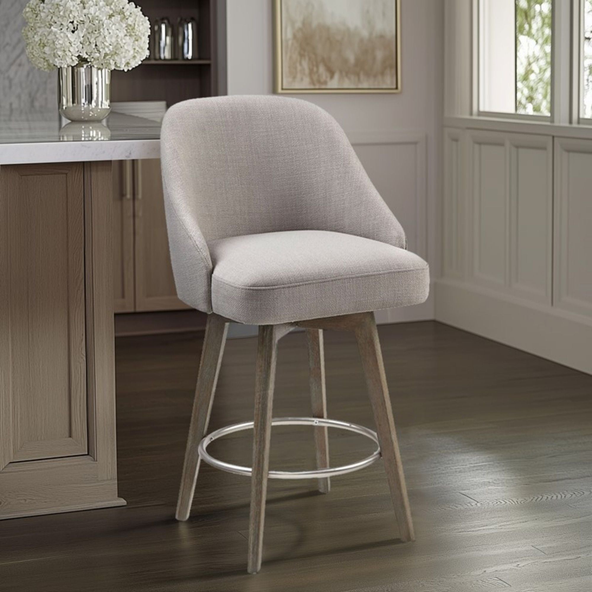 Counter Stool With Swivel Seat by HouseOfZazla
