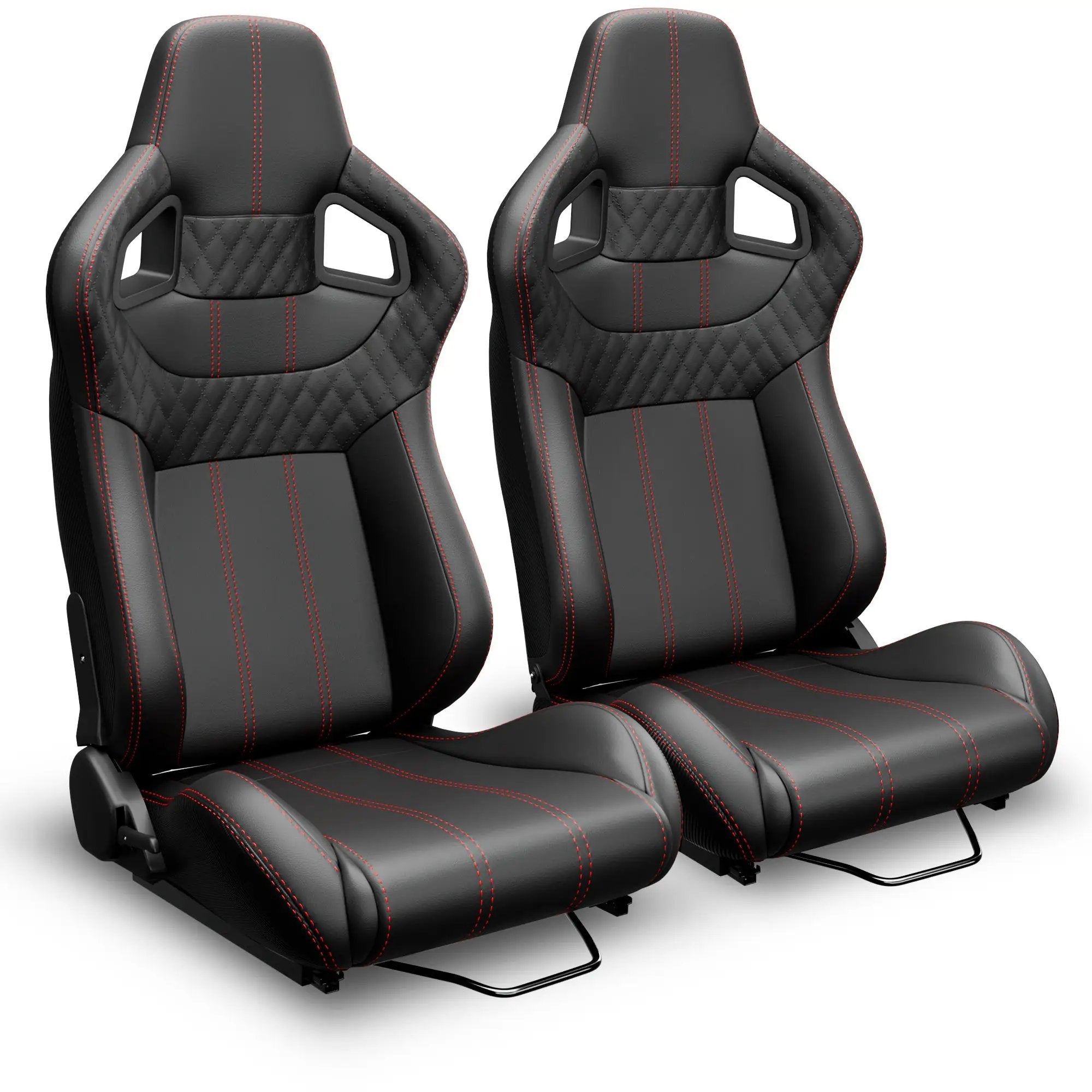 2PC Universal Bucket Racing Seats by HouseOfZazla