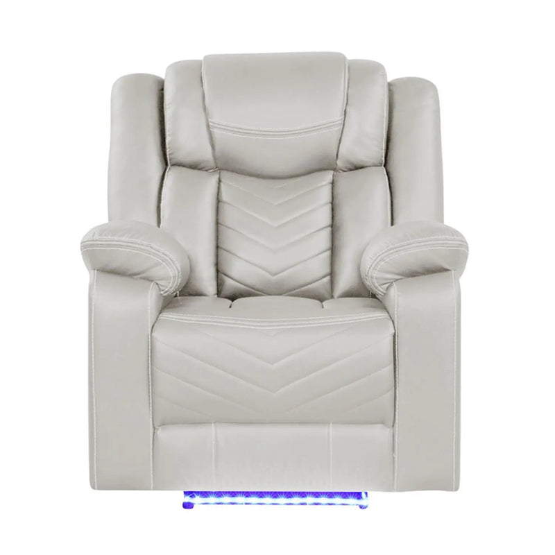 Challenger - LED Power Recliner Chair by HouseOfZazla