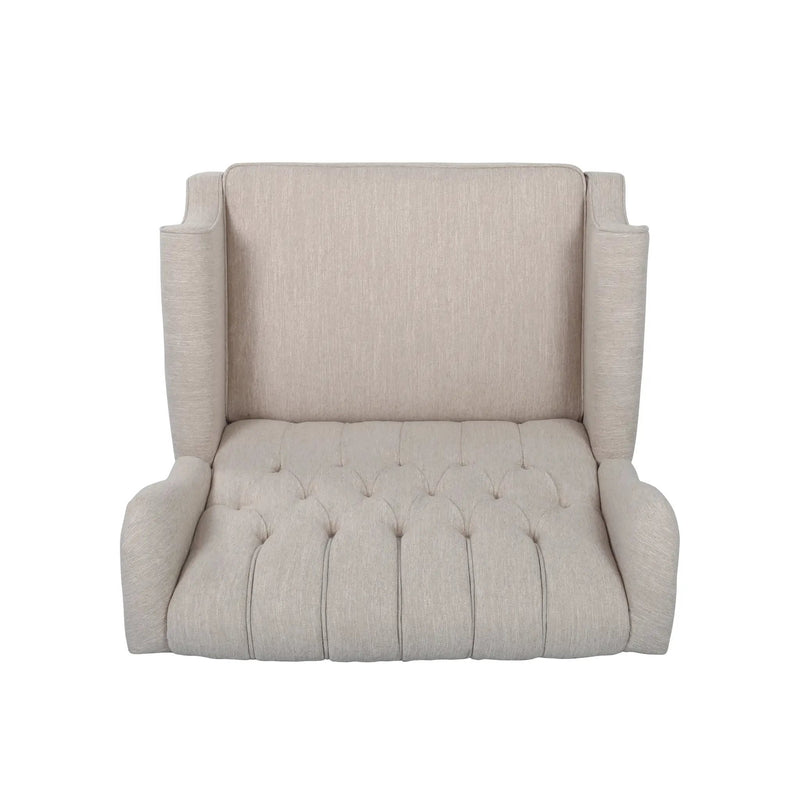 Push Back Recliner Chair Fabric Lounge Armchair by HouseOfZazla