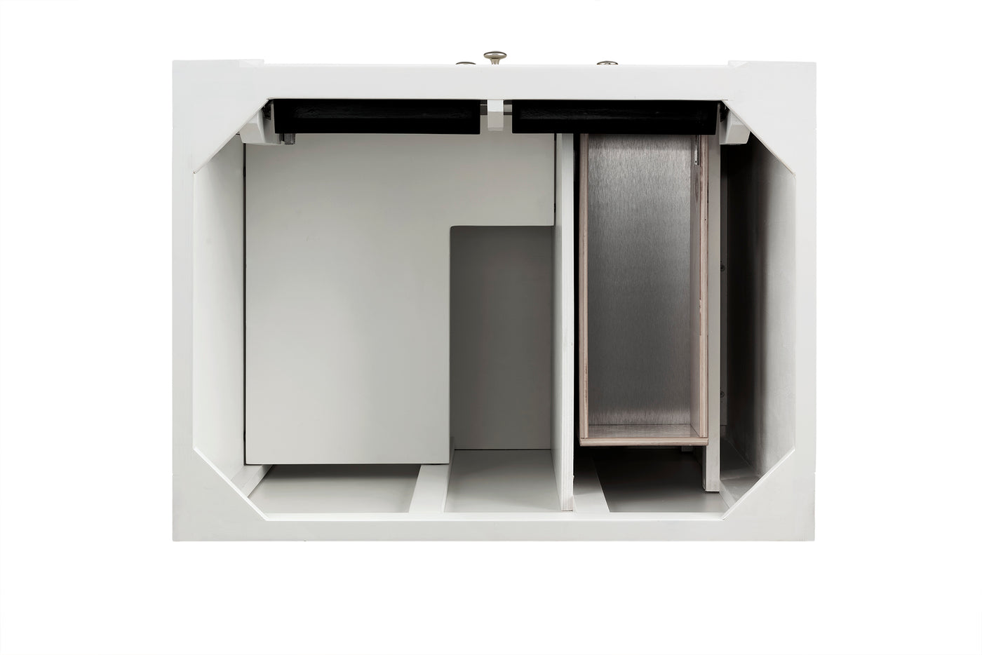 James Martin Bristol 30" Single Bathroom Vanity, Bright White, view 15