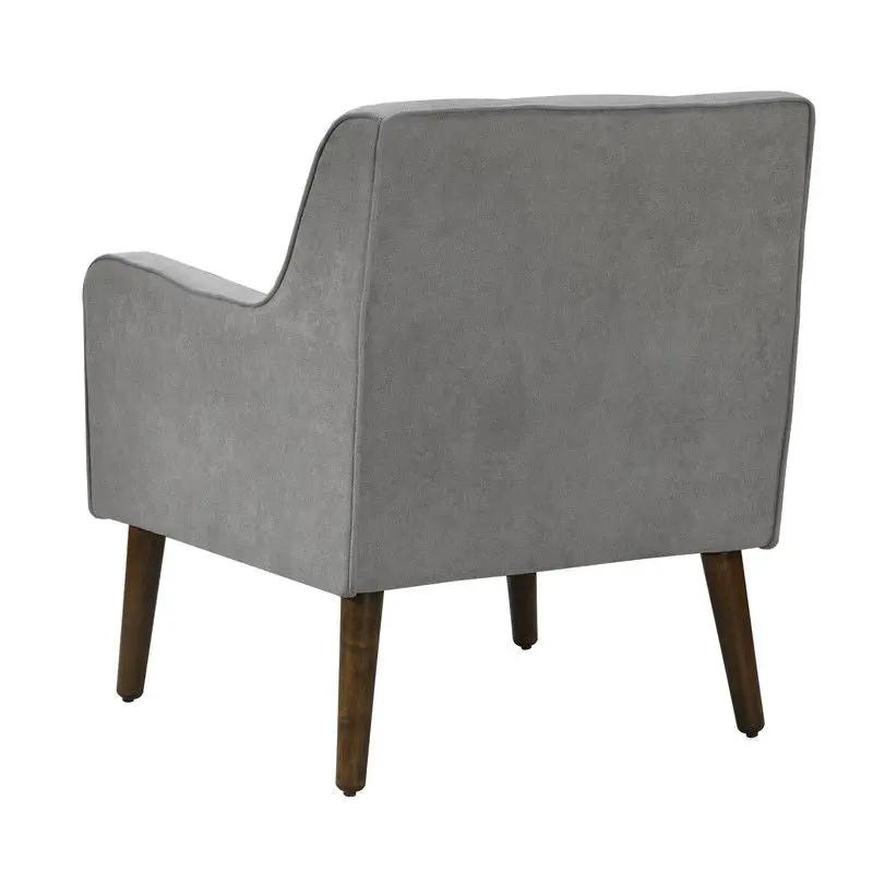 Ryder - Mid Century Modern Woven Fabric Tufted Armchair by Unique Piece Furniture