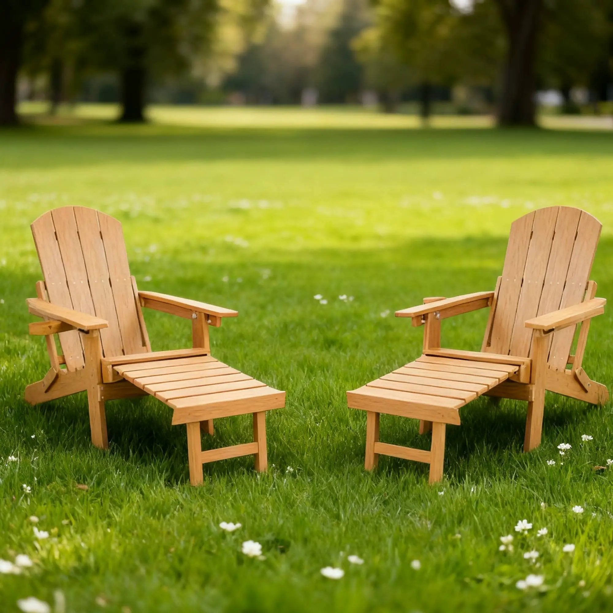 2-Piece All-Season Outdoor Lounge Chairs For Patio Leisure & Garden Relaxation Moments by HouseOfZazla