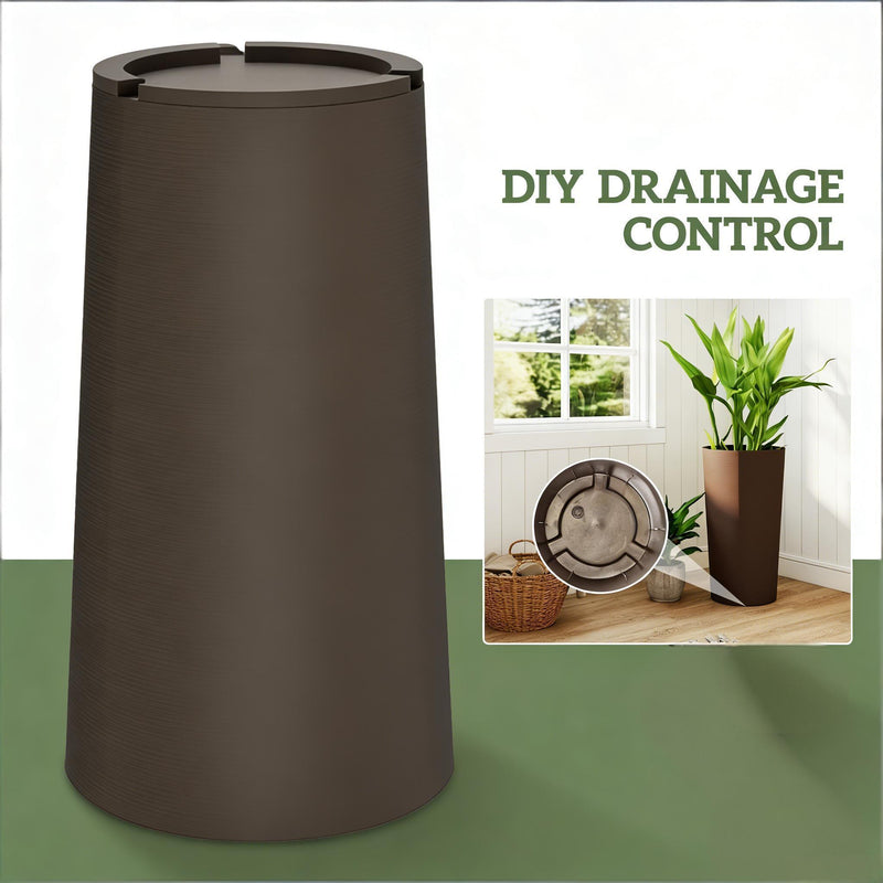 Tall Stackable Planters Set of 2 by HouseOfZazla