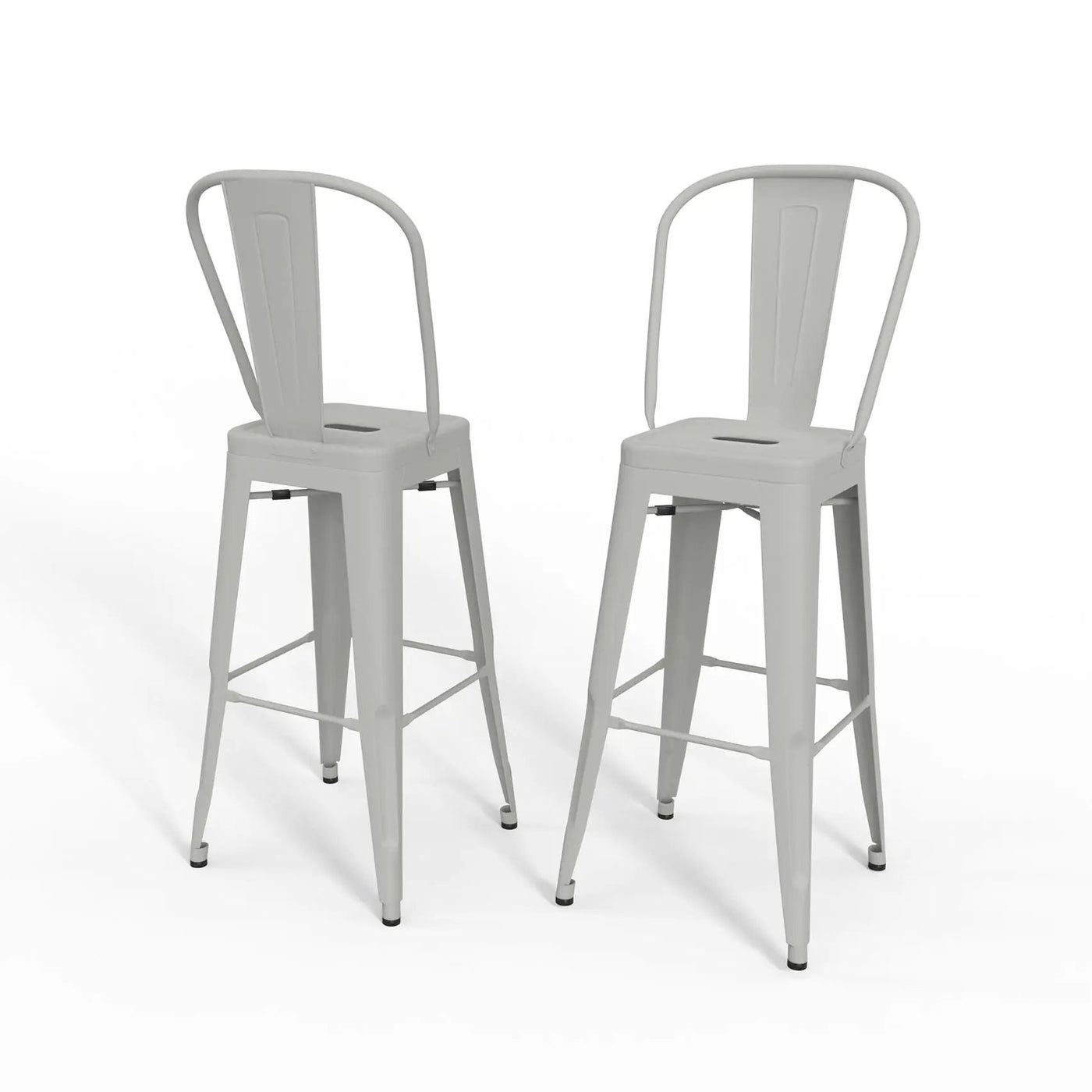 Fletcher - Handcrafted Metal Stool (Set of 2) by Unique Piece Furniture