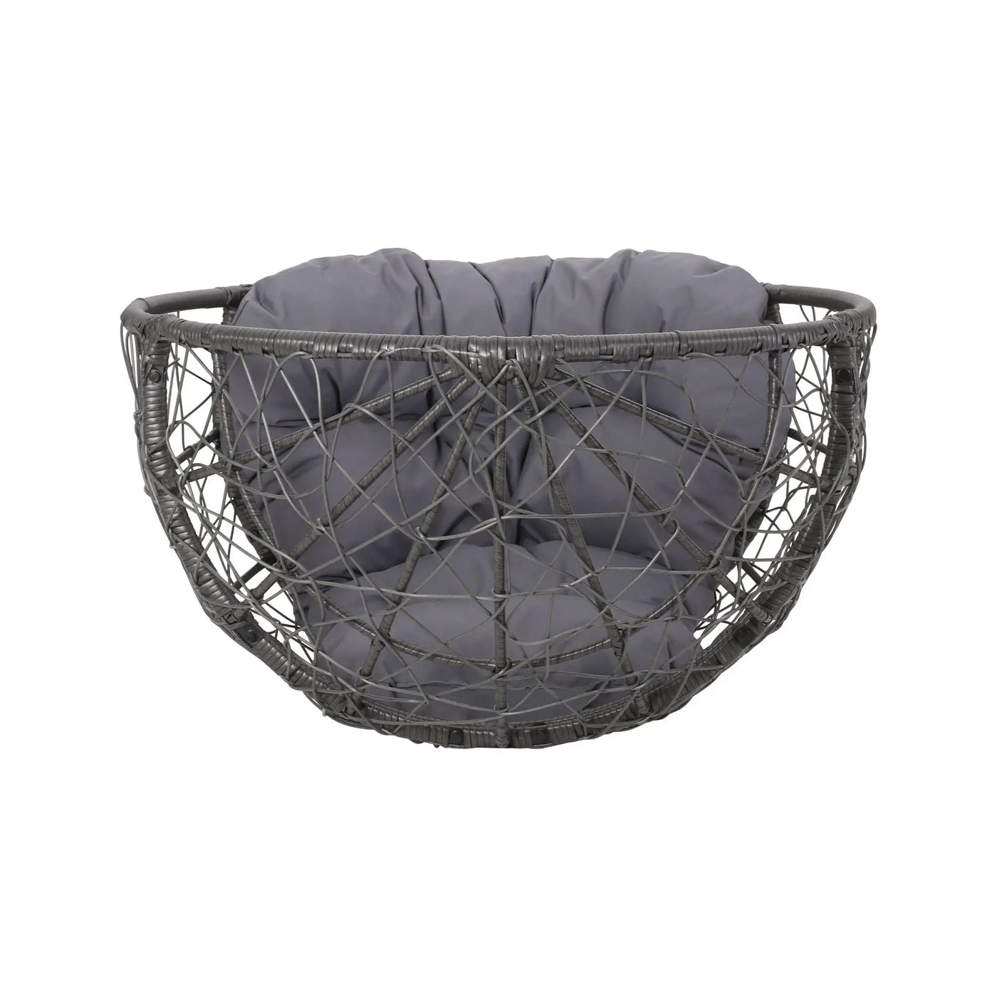Cosmos - Round Hammered Iron Teardrop Chair by HouseOfZazla