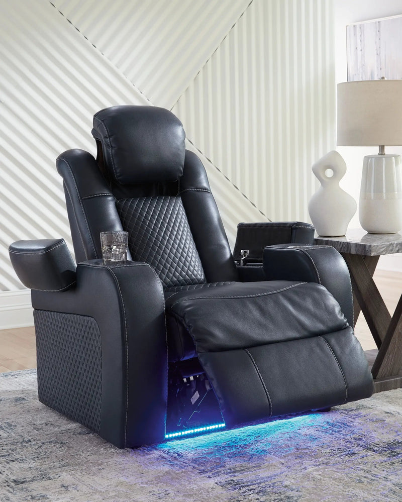 Fyne-dyme - Power Recliner/Adj Headrest by Unique Piece Furniture