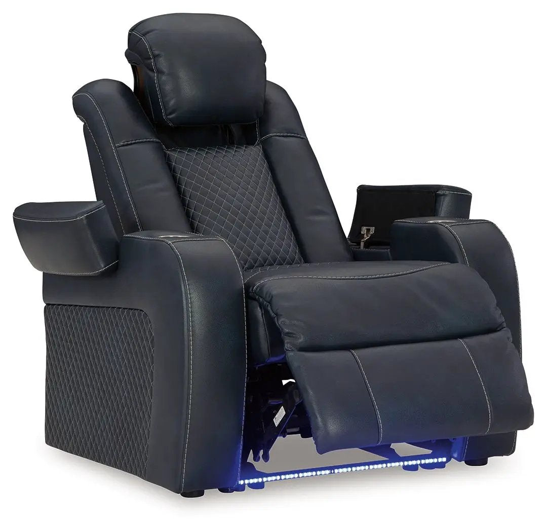 Fyne-dyme - Power Recliner/Adj Headrest by Unique Piece Furniture