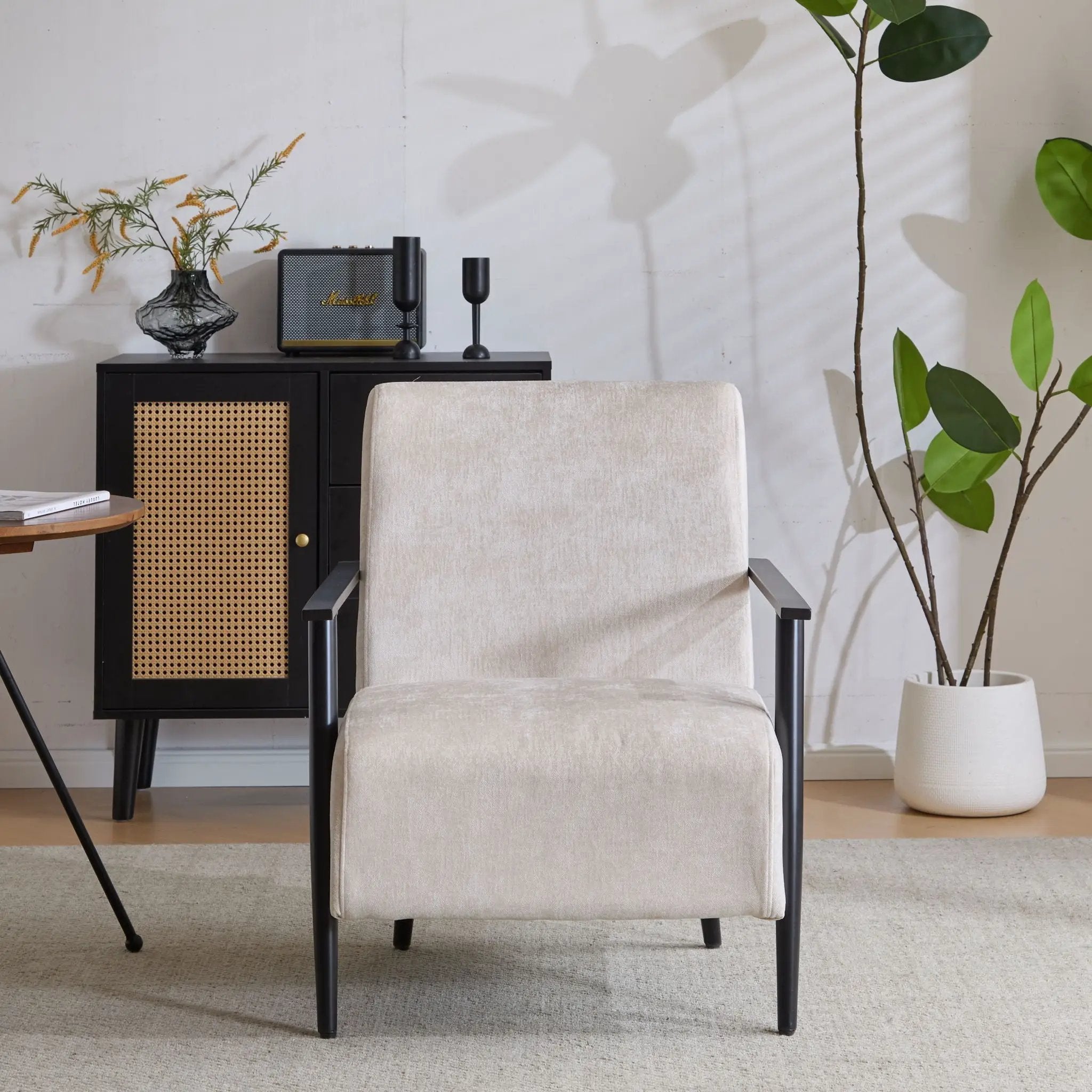Modern Lounge Chair With Upholstery by HouseOfZazla