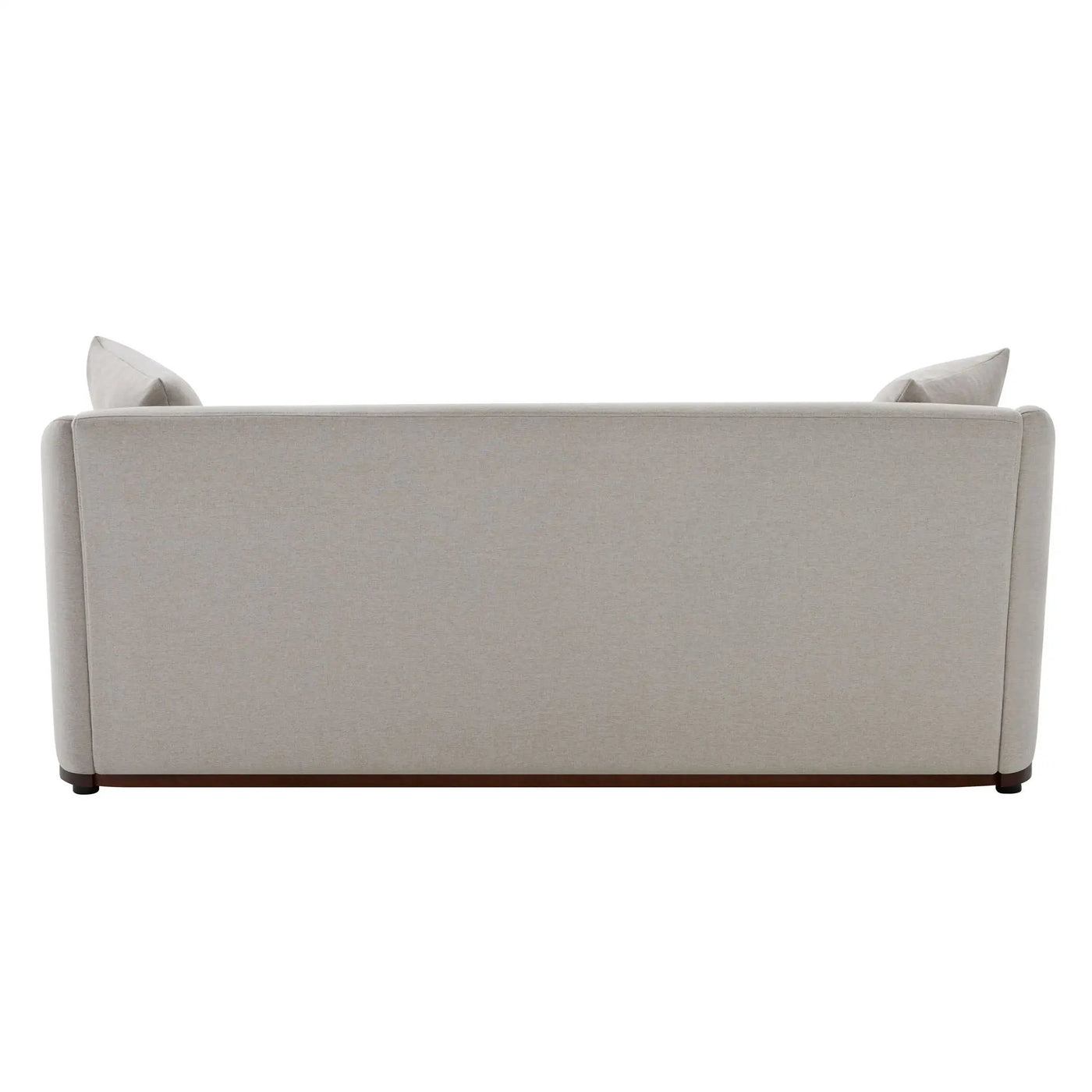 3 Seater Sofa With Wrap Around Armrests And Throw Pillows by HouseOfZazla