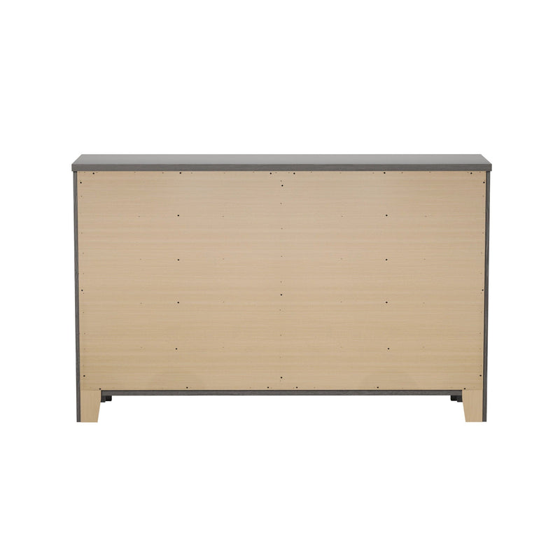 6 Drawer Dresser - Brown by HouseOfZazla