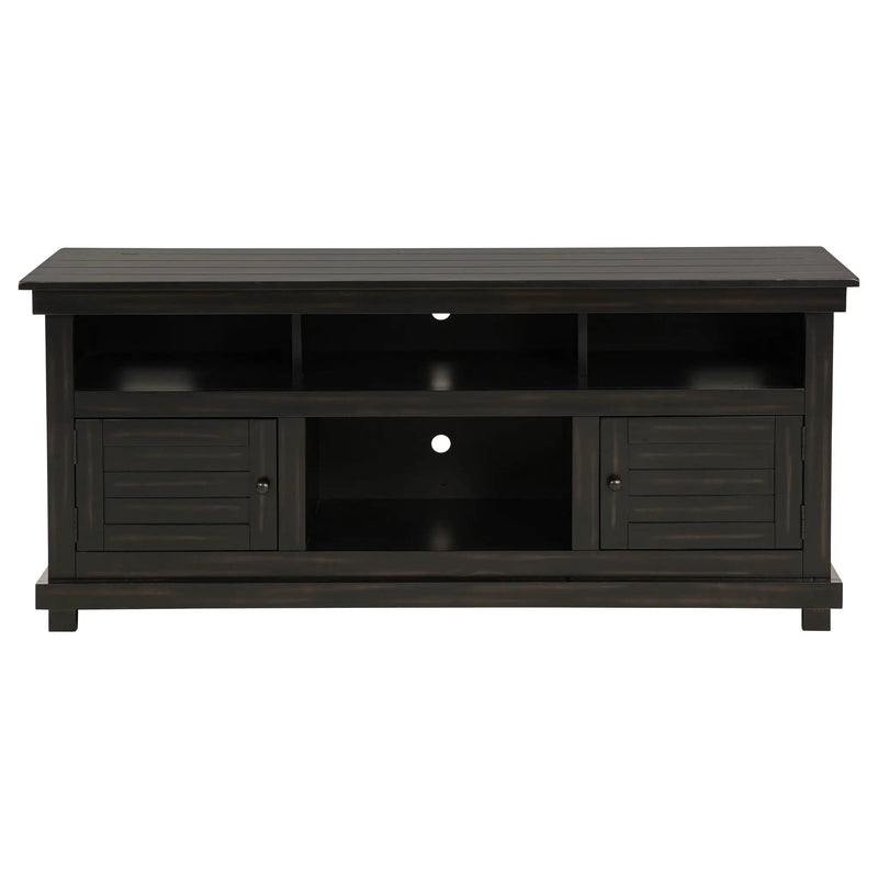 Payne 60-inch TV Stand Media Console Distressed Java by Unique Piece Furniture