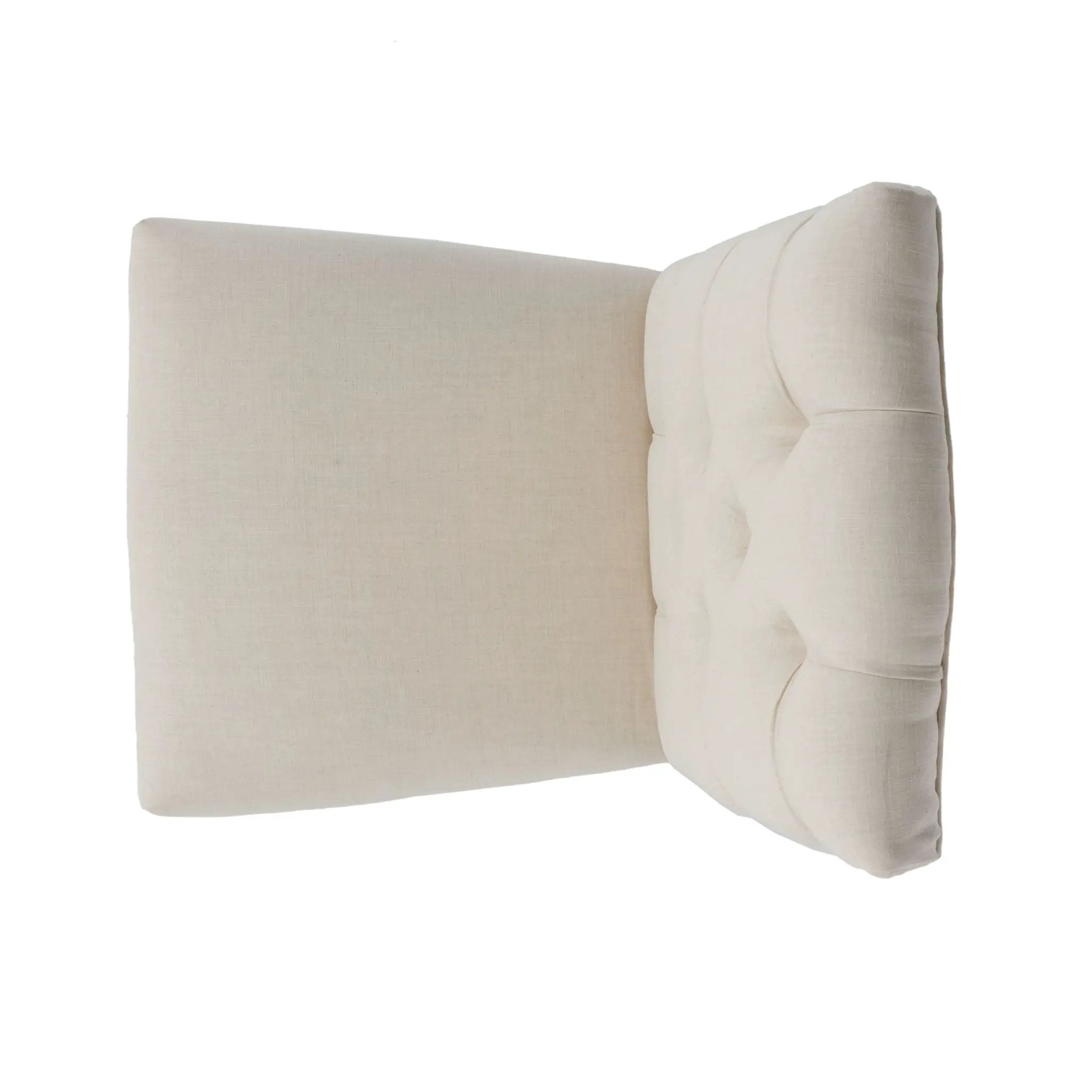 Harding Tufted Dining Chair Set of 2 - Natural by HouseOfZazla