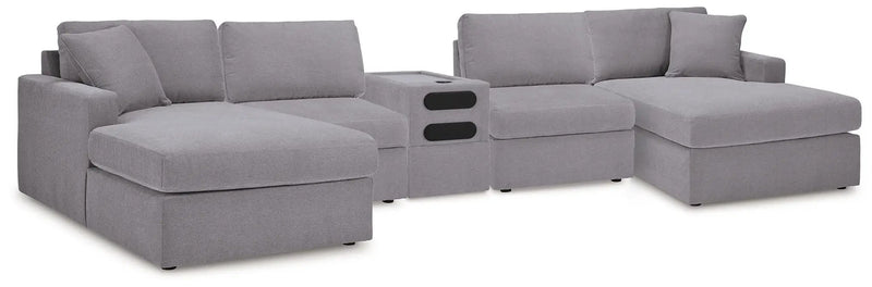 Modmax - Sectional - Granite by Unique Piece Furniture