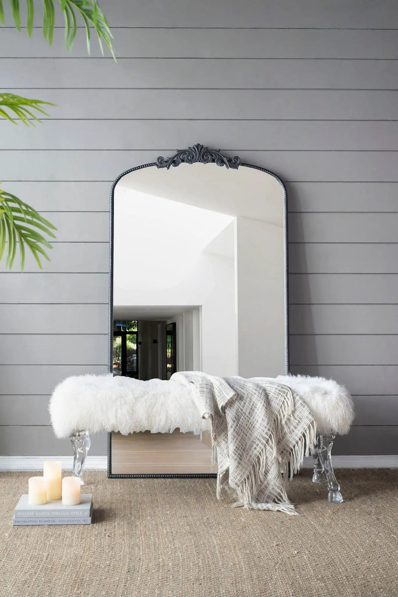 Arch Mirror, Baroque Inspired Wall Decor For Bathroom, Bedroom, Living Room by HouseOfZazla