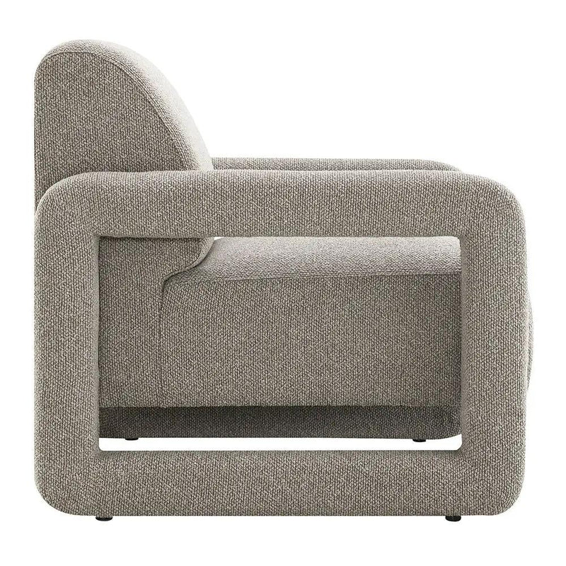 Glenda - Accent Chair - Gray Chenille by Unique Piece Furniture