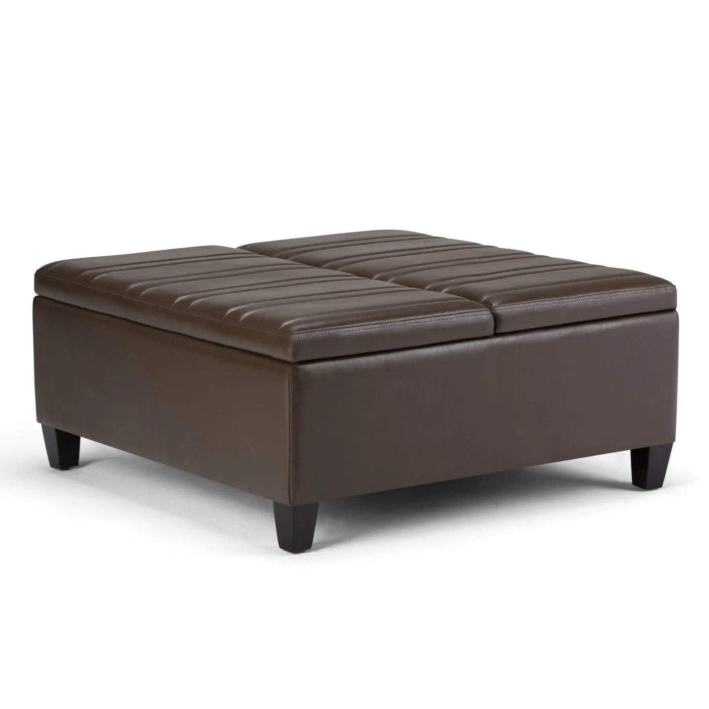 Ellis - Coffee Table Storage Ottoman Contemporary Design by HouseOfZazla