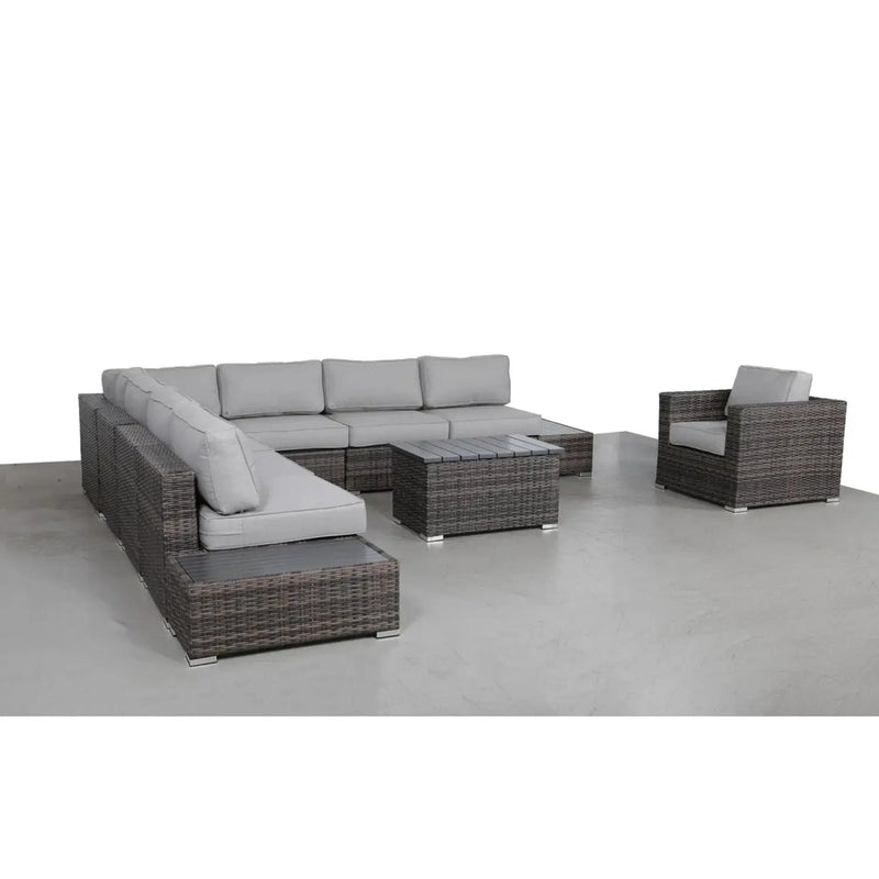 Stylish Entertainment Sectional Set, Outdoor Living by Unique Piece Furniture