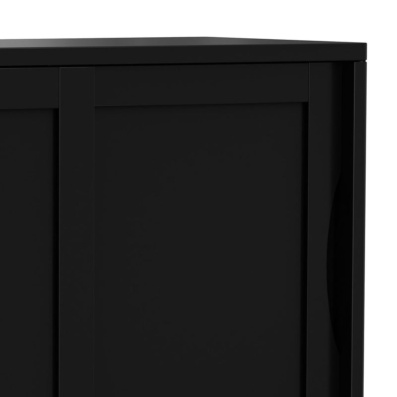 Harper - Low Storage Cabinet - Black by HouseOfZazla
