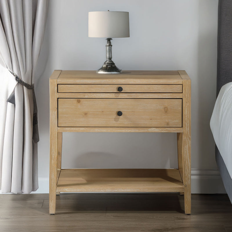 Sunveil - 1 Drawer Nightstand by HouseOfZazla